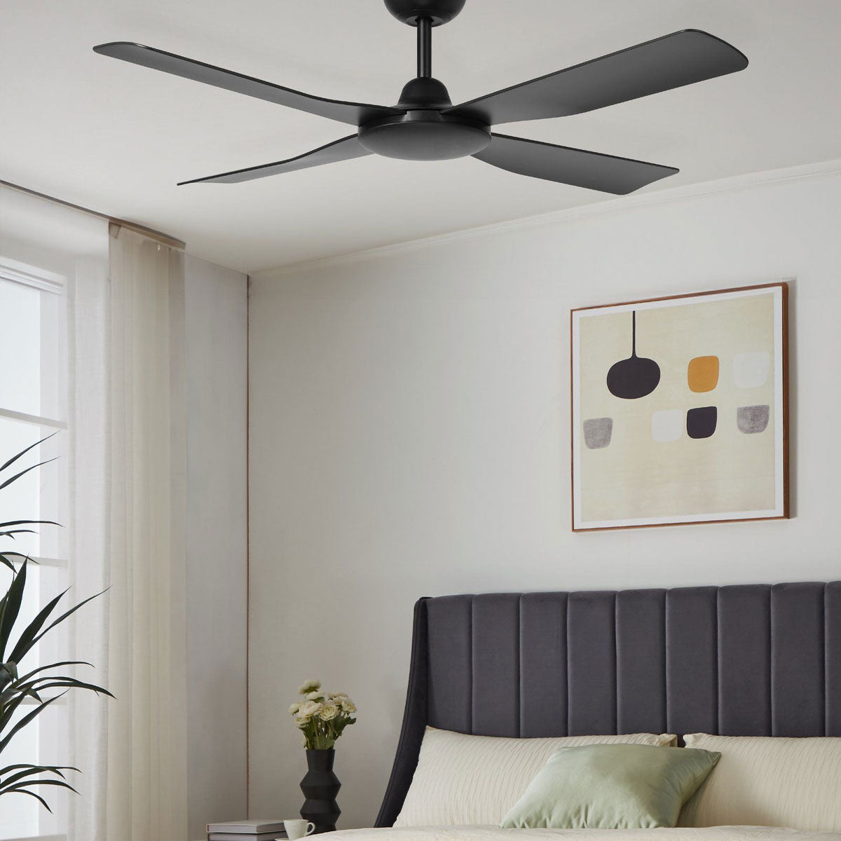 Aloha Smart DC Ceiling Fan with Wall Control