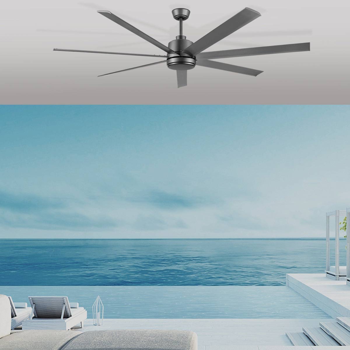 Tourbillion Pro Smart DC Industrial Ceiling Fan