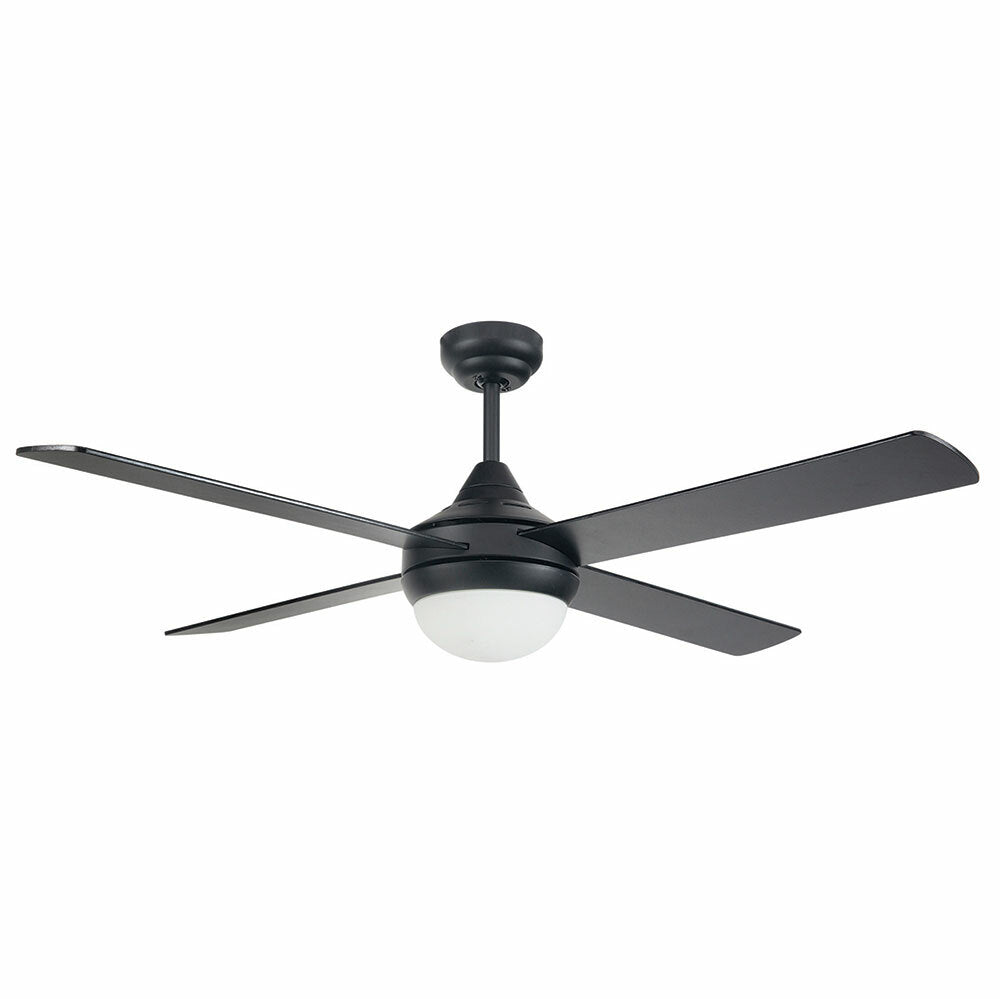 Tempo II Timber  AC Ceiling Fan with E27 LED Light