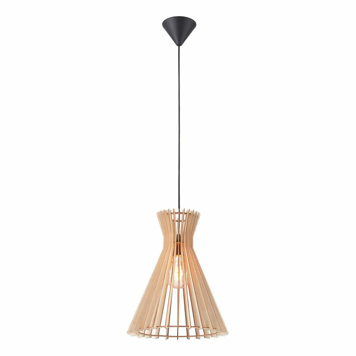 Groa 34 Timber Pendant Light