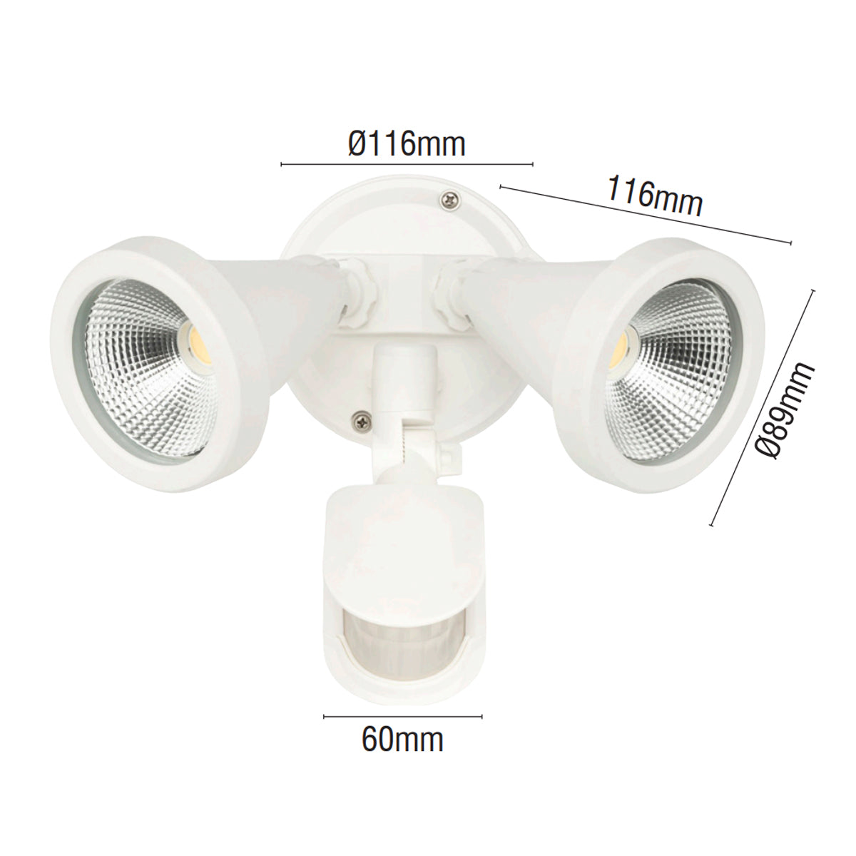Stinger Sensor Outdoor LED Spotlight