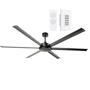 Colossus 6 Blade DC Ceiling Fan with Wall Control & Remote