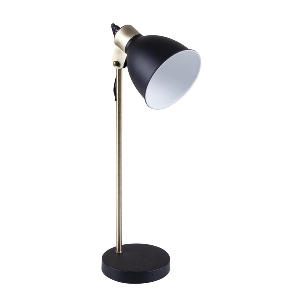 Leah Black Desk Lamp