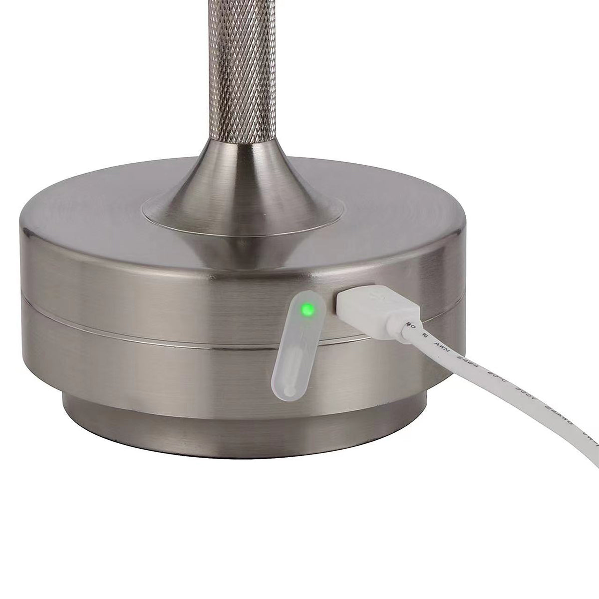 Zico 3W LED USB Rechargeable Table Lamp - Tri-Colour