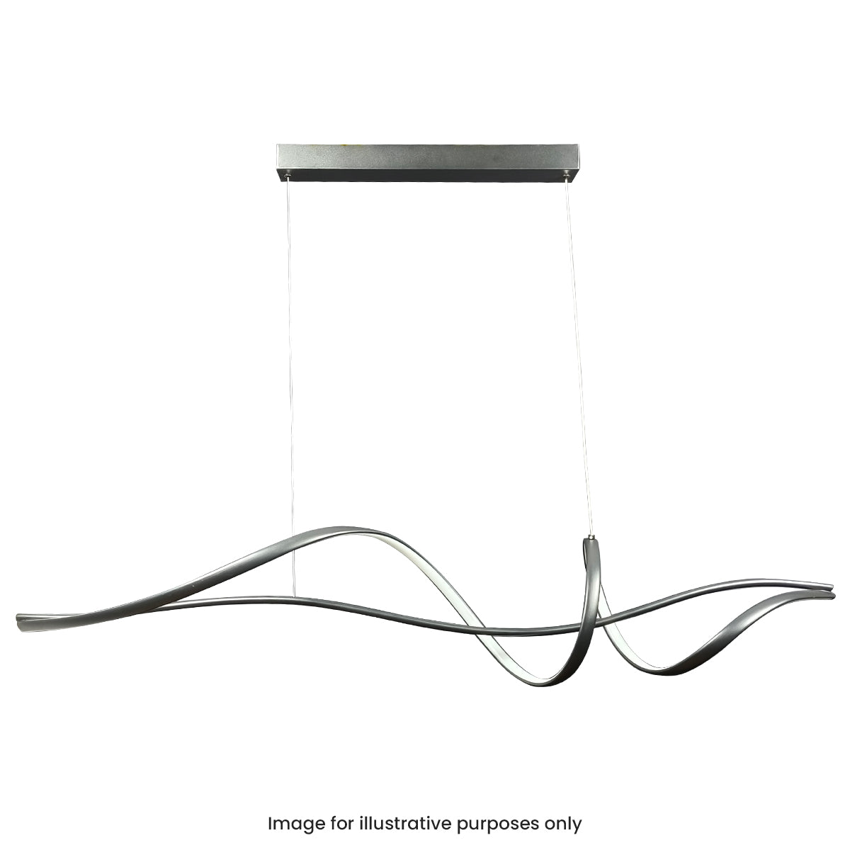 Bocchio Spiral Pendant Light 1200mm