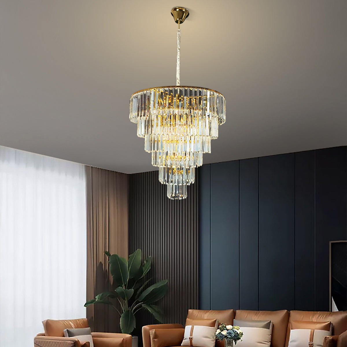 Marinello Crystal Chandelier with 10 Lights