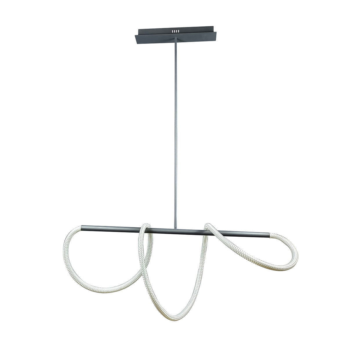 Roparo Linear LED Rope Pendant Light - 1100mm