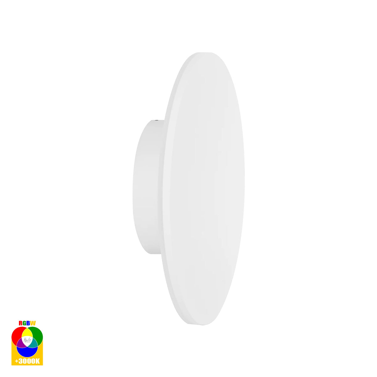 Halo Small Bluetooth RGBW LED Moon Wall Light