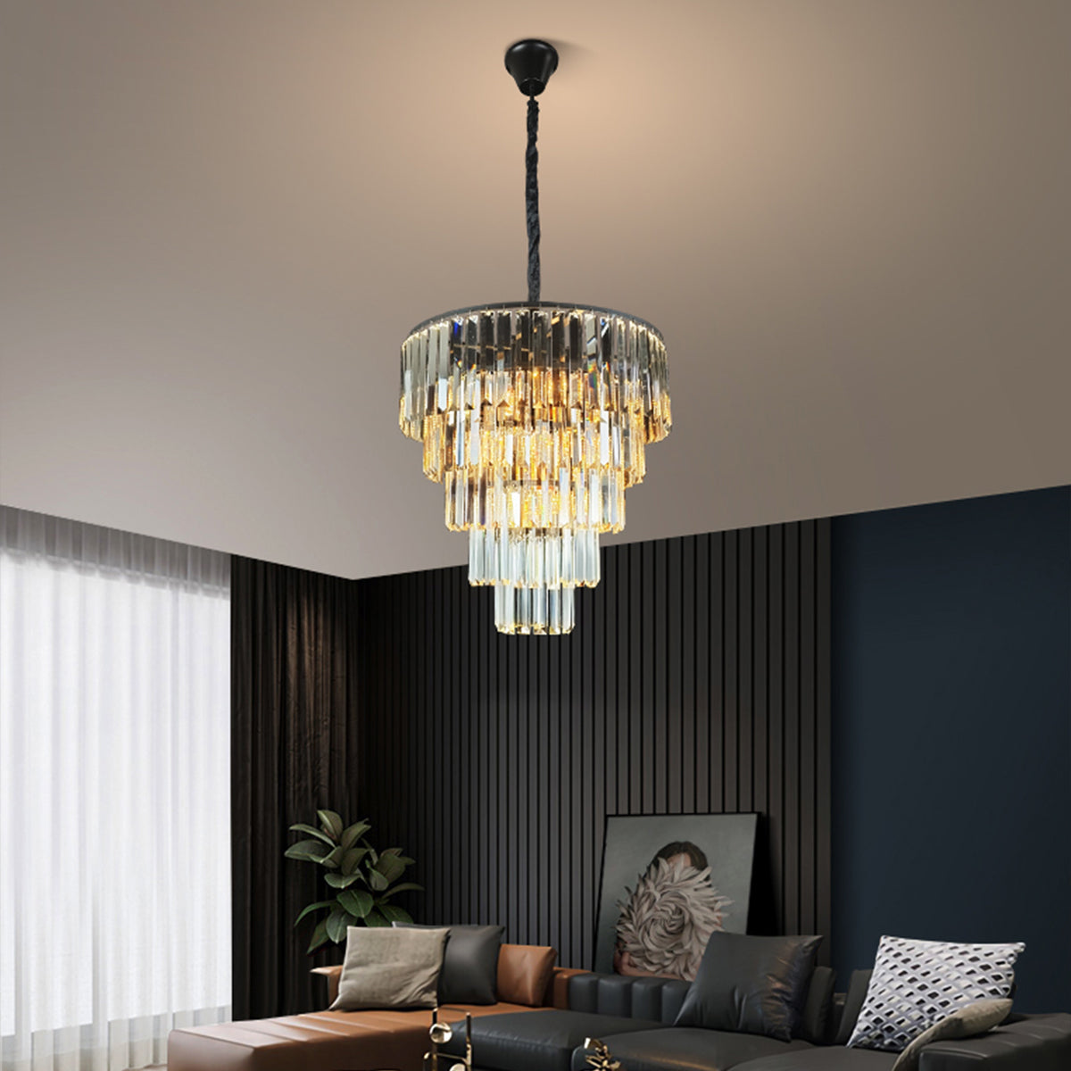 Marinello Crystal Chandelier with 10 Lights