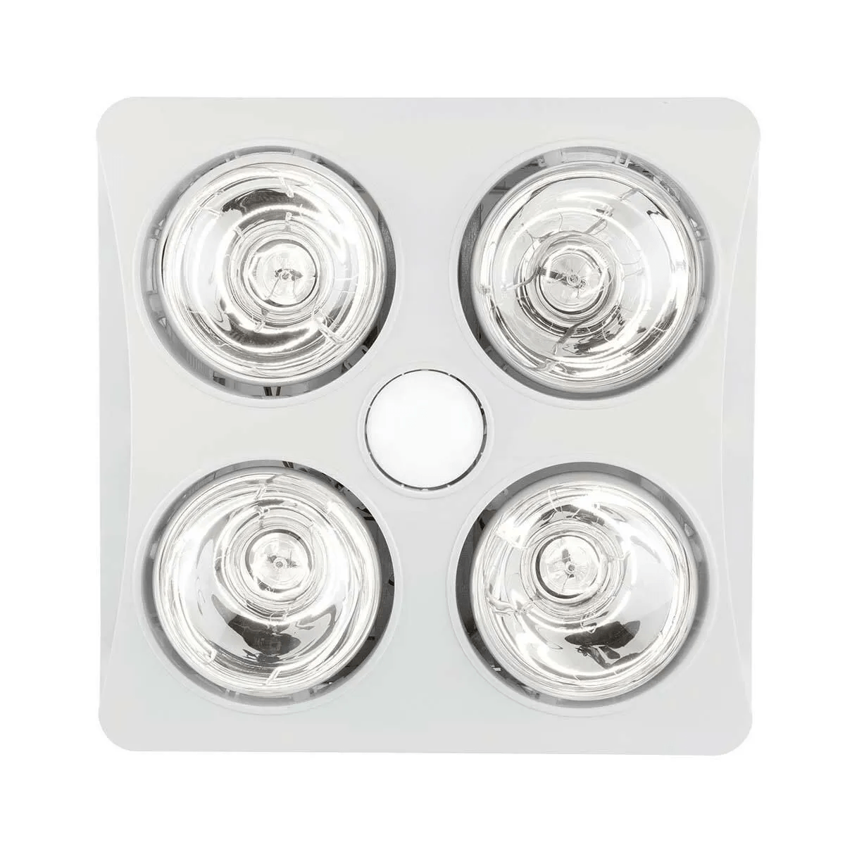 3 in 1 Bathroom Heater - Exhaust Fan with Light Quattro