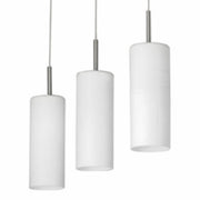 3 Light Troy3 Pendant with Opal Frosted Glass