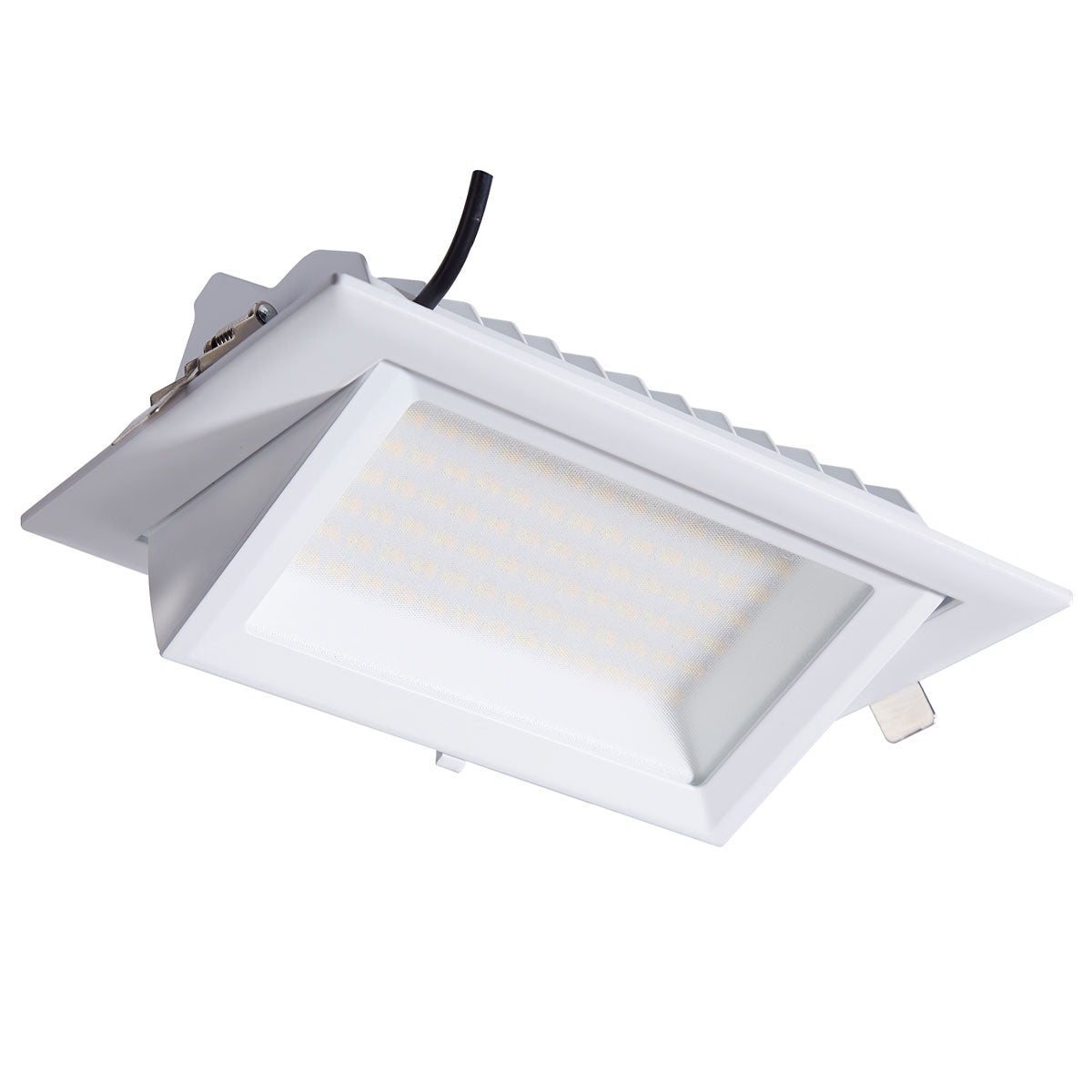 30W/38W LED Dual Wattage Rectangular Shop Light - White - Tri-Colour