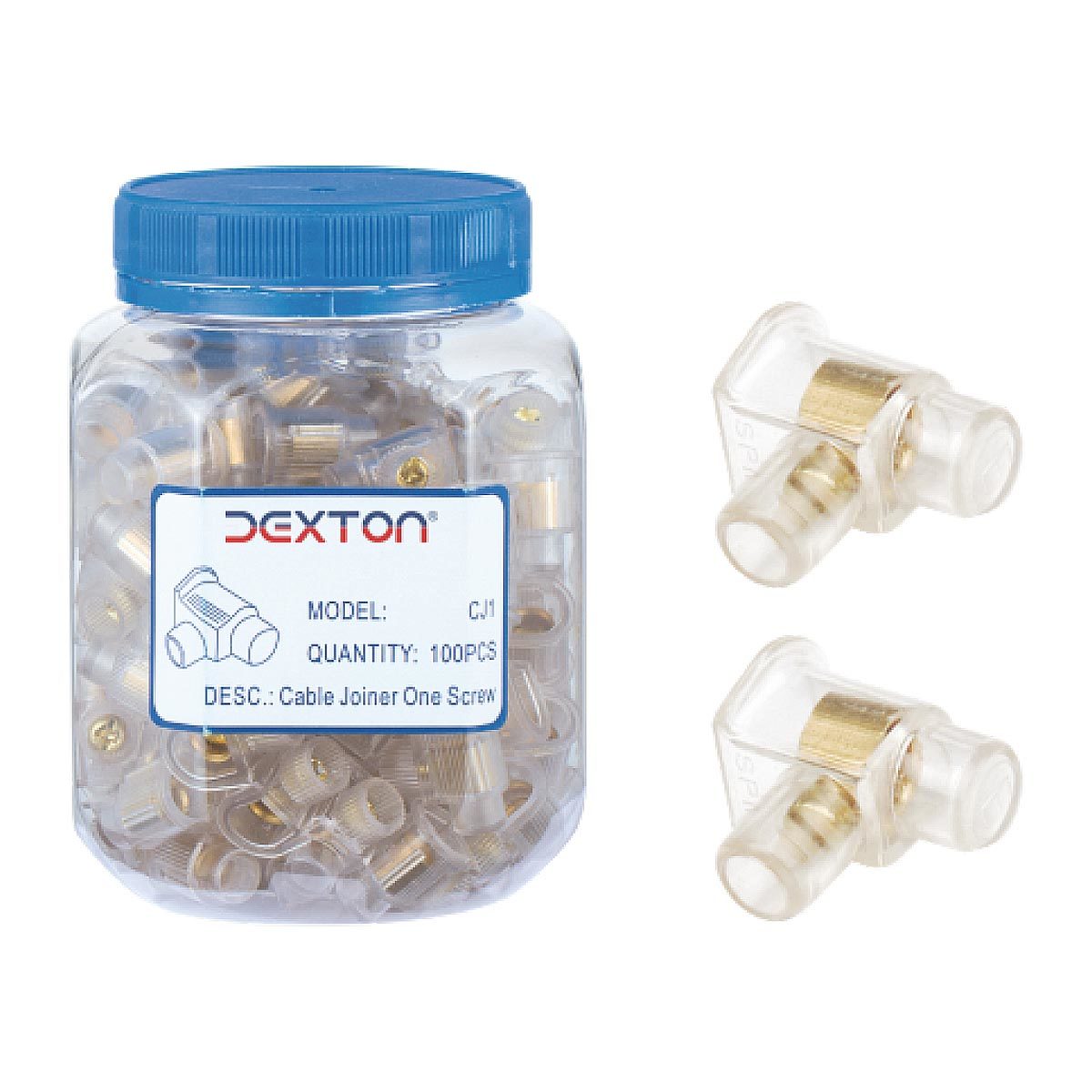 32A Single Screw Cable Wire Connectors - 100 Pack