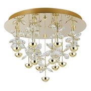 Pianopoli 3 Close to Ceiling LED Crystal Light
