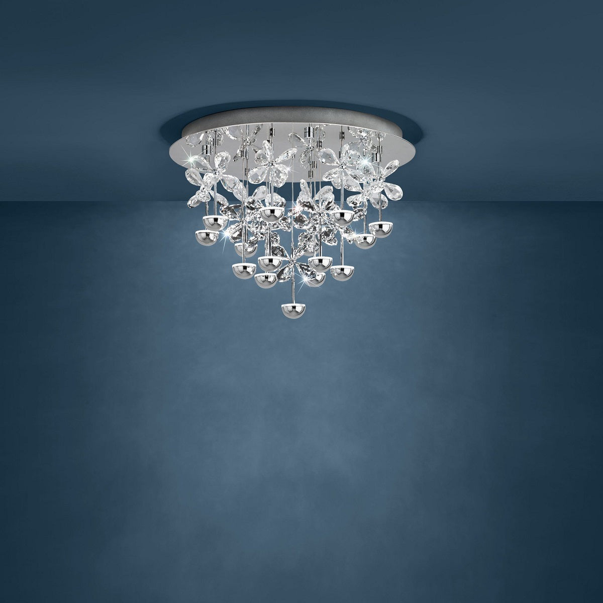 Pianopoli Crystal Close to Ceiling LED Light \e