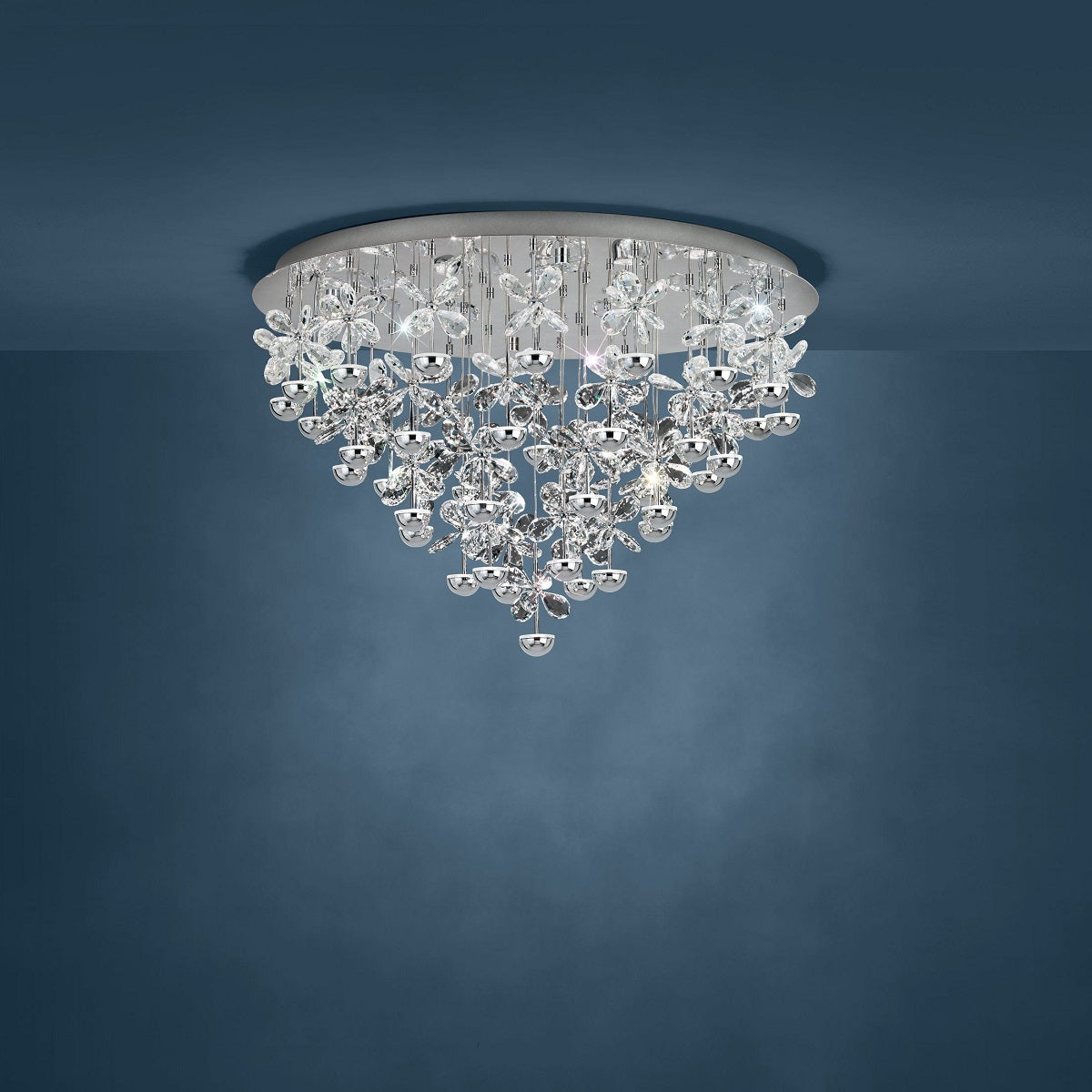 Pianopoli Crystal Close to Ceiling LED Light \e