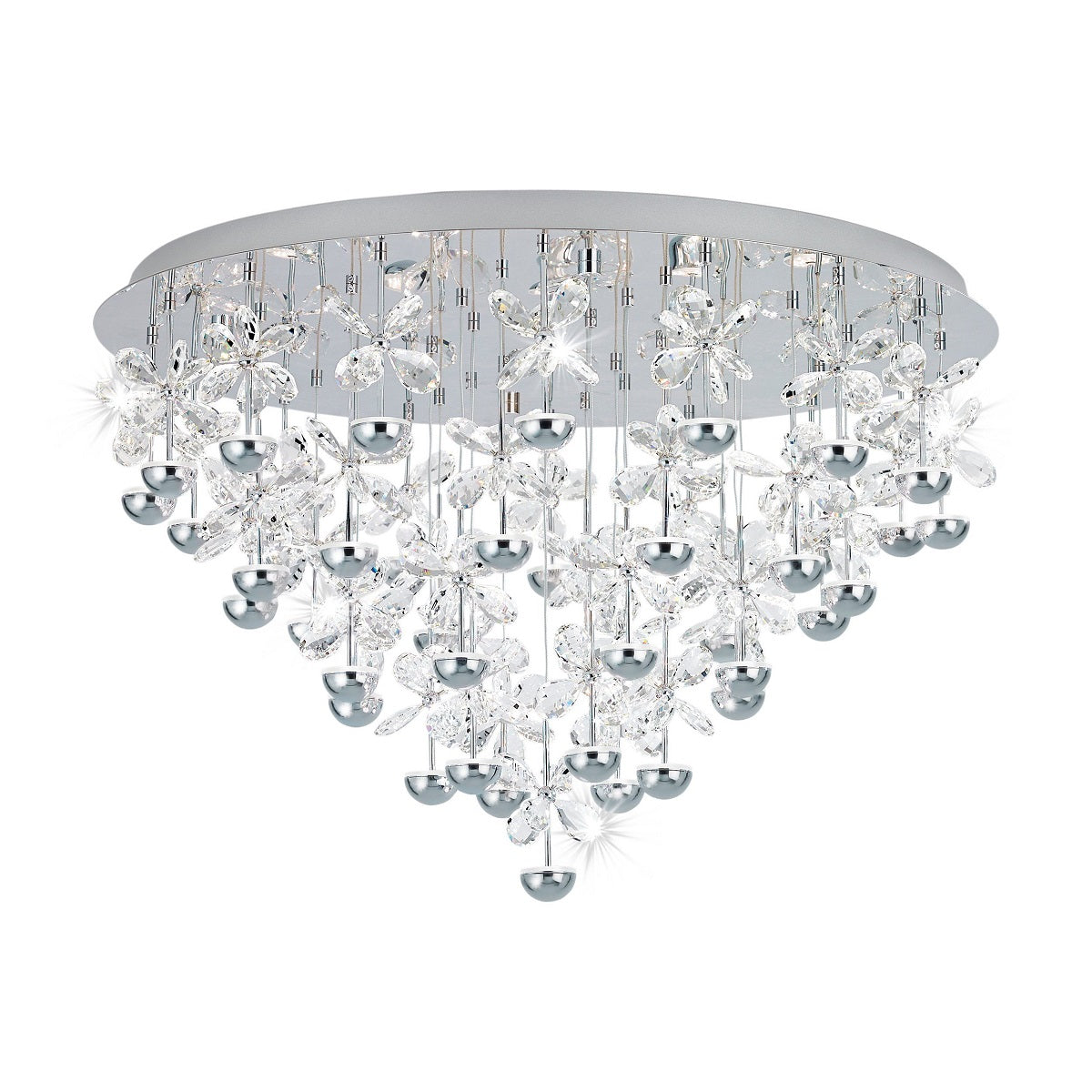 Pianopoli Crystal Close to Ceiling LED Light \e