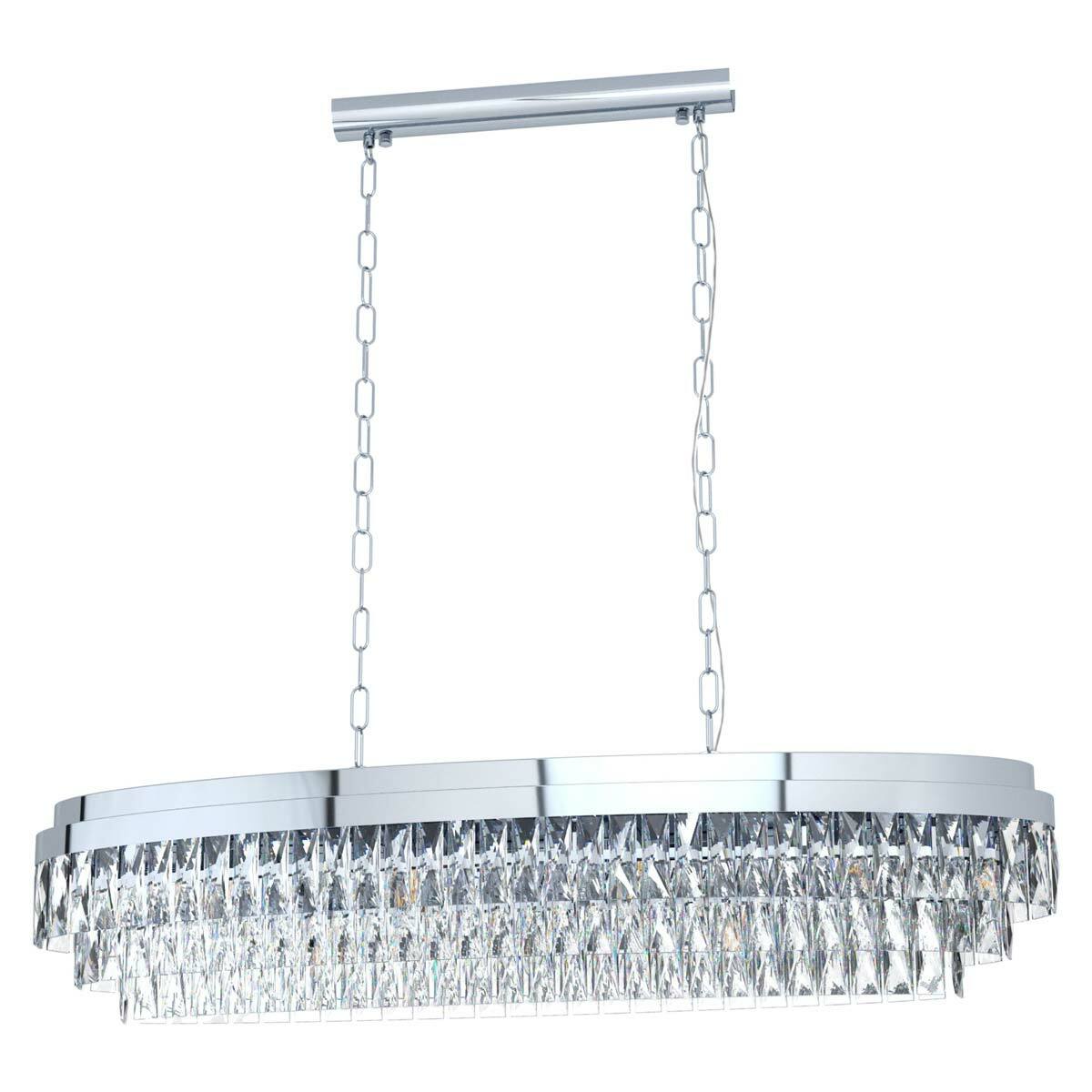 Valparaiso 10 Light Crystal Pendant Chandelier