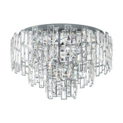 Calmeilles Modern 3 Tier Small 10 Light E14 Crystal CTC Light