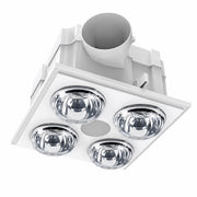 3 in 1 Bathroom Heater - Powerful Exhaust Fan Quattro
