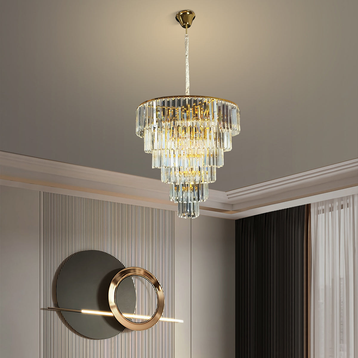 Marinello Crystal Chandelier with 10 Lights