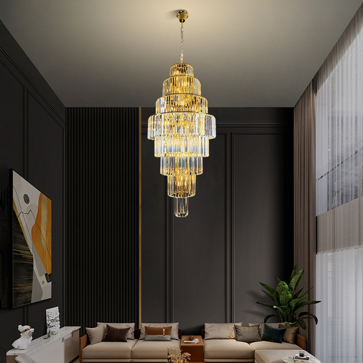 Marinello Crystal Chandelier - Large