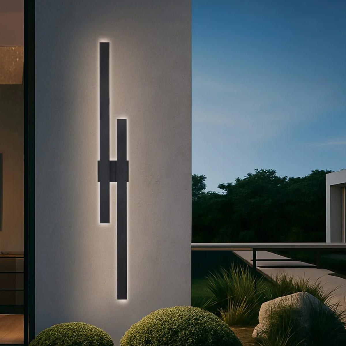Ebiza 2 Light Outdoor Wall Light - Versatile LED Illumination
