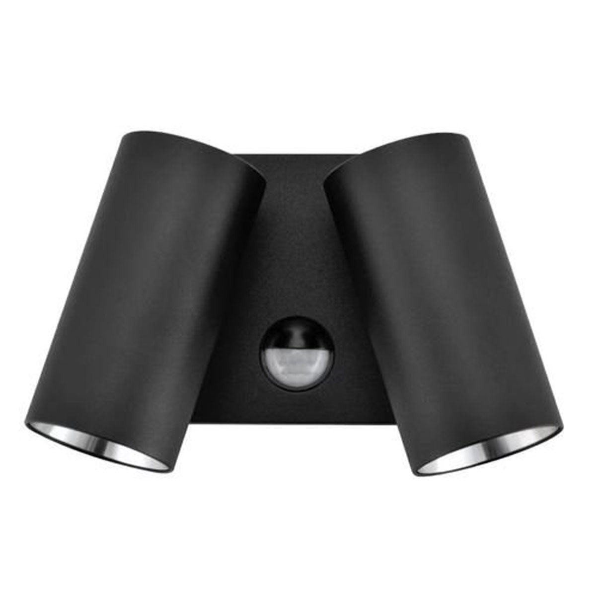 Natasha Double Adjustable LED Outdoor Spotlight with Sensor