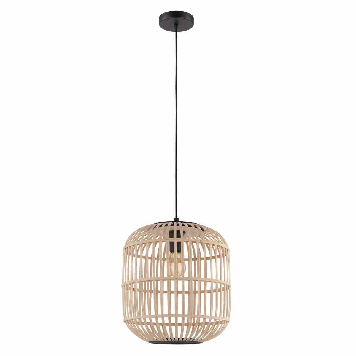 Bordesley Natural Cane Pendant Light