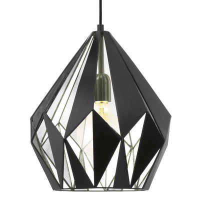 Carlton 310mm Industrial Wire Cage Pendant Light