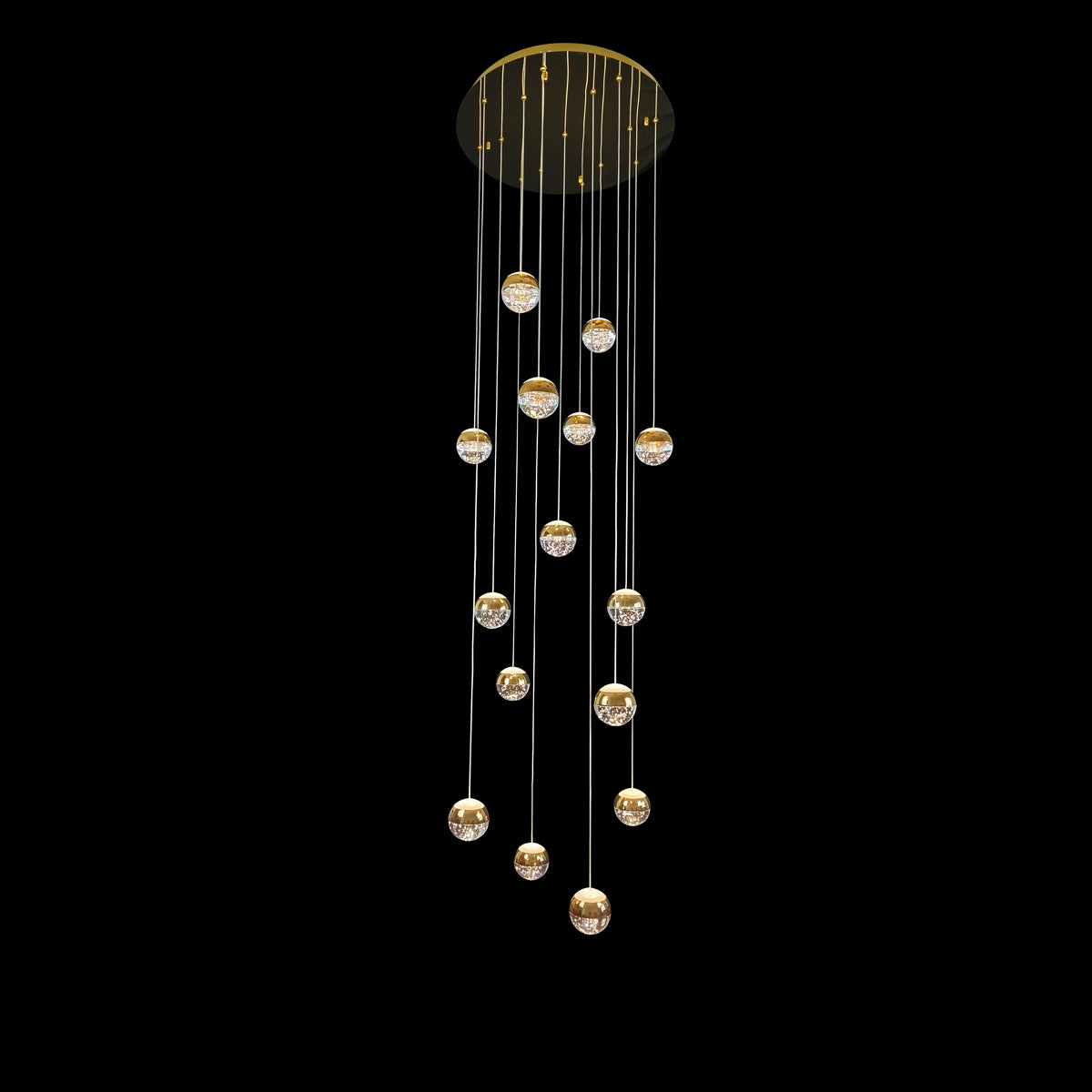 Messina 10 LED Cluster Ball Pendant Light