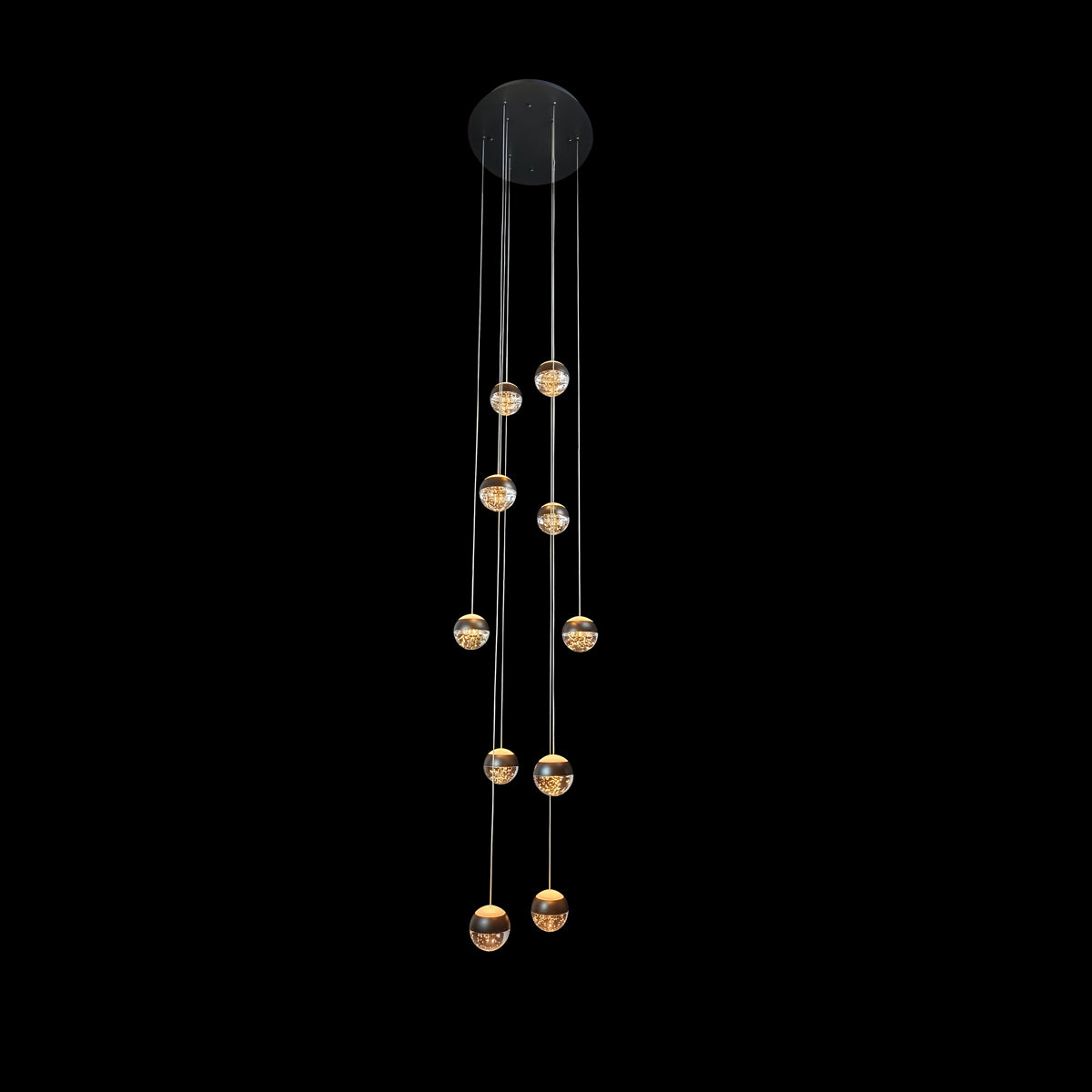 Messina 10 LED Cluster Ball Pendant Light