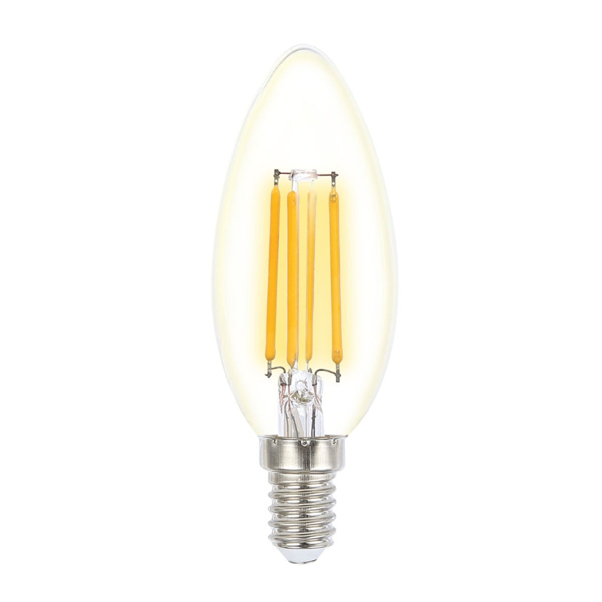 4W E14 Dimmable LED C35 Candle Filament Globe