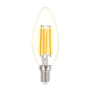 4W E14 Dimmable LED C35 Candle Filament Globe