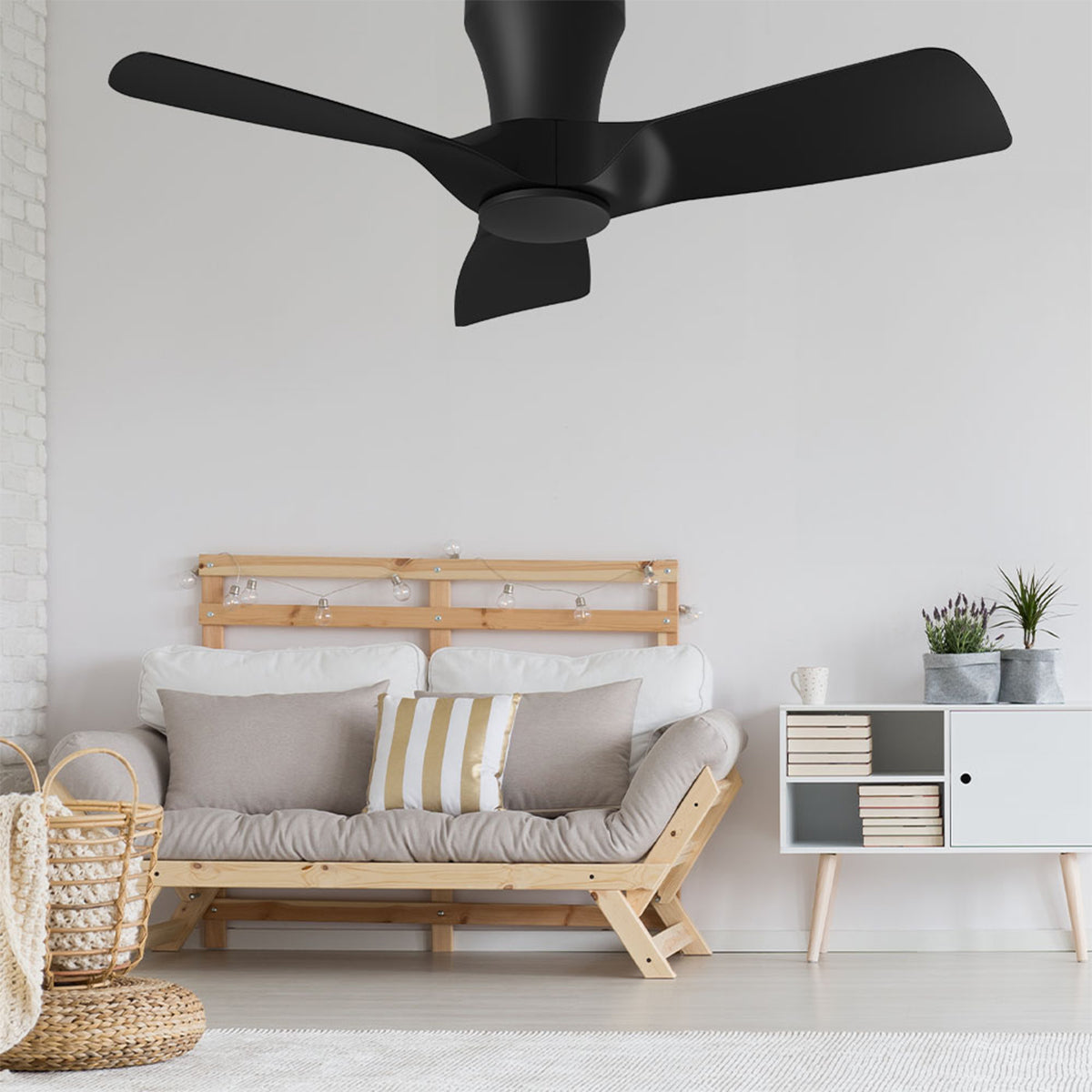 Kiwi 32" Low Profile DC Ceiling Fan with Remote