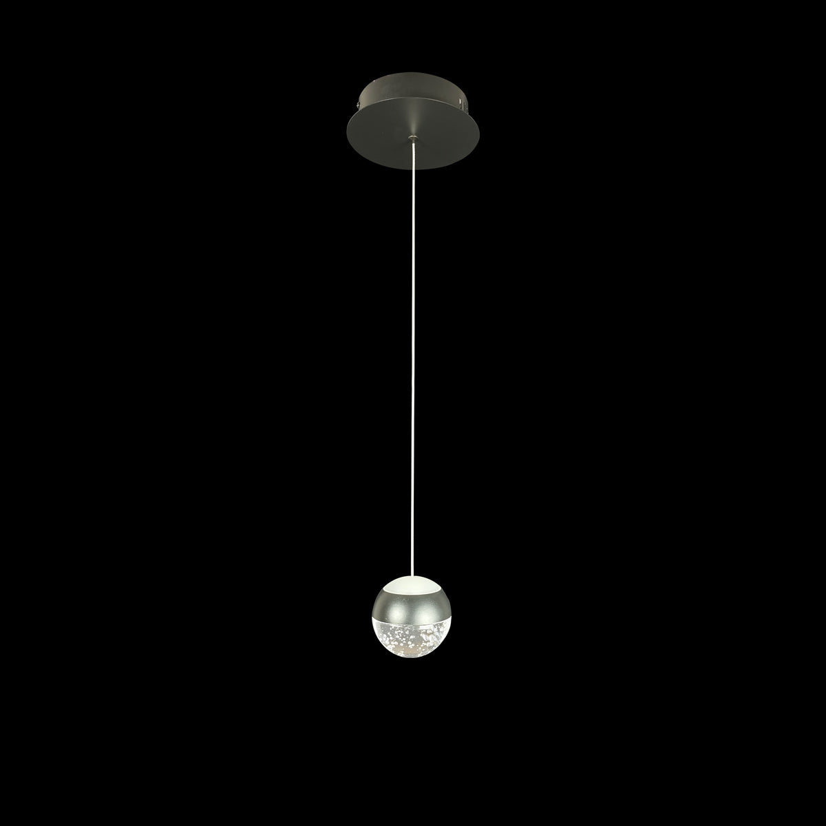 Messina Single LED Ball Pendant Light