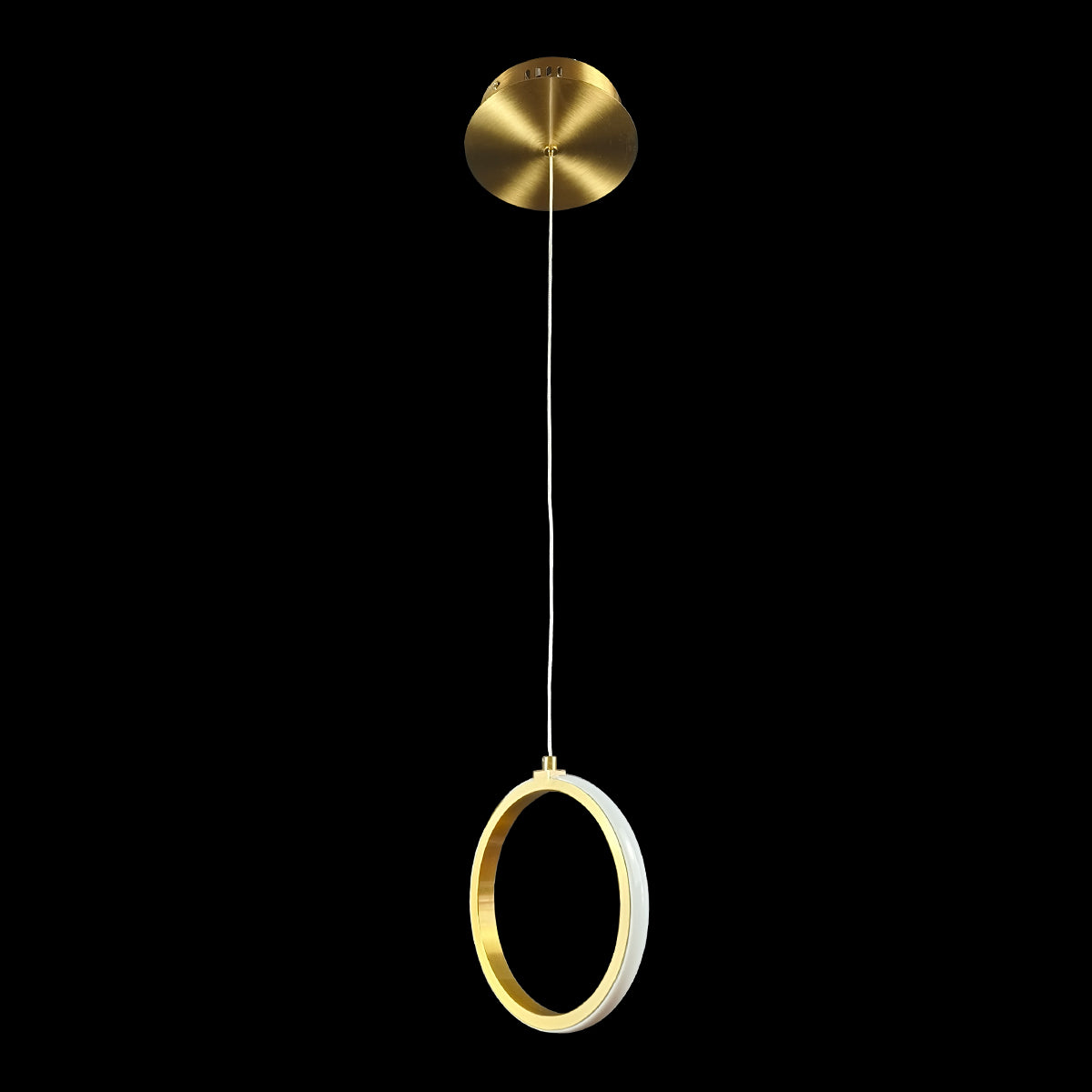 Bolla Single Ring Pendant Light
