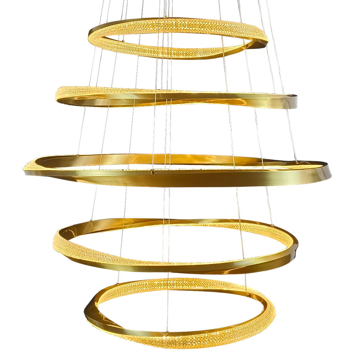 Saturno 5 Ring Pendant LED Light