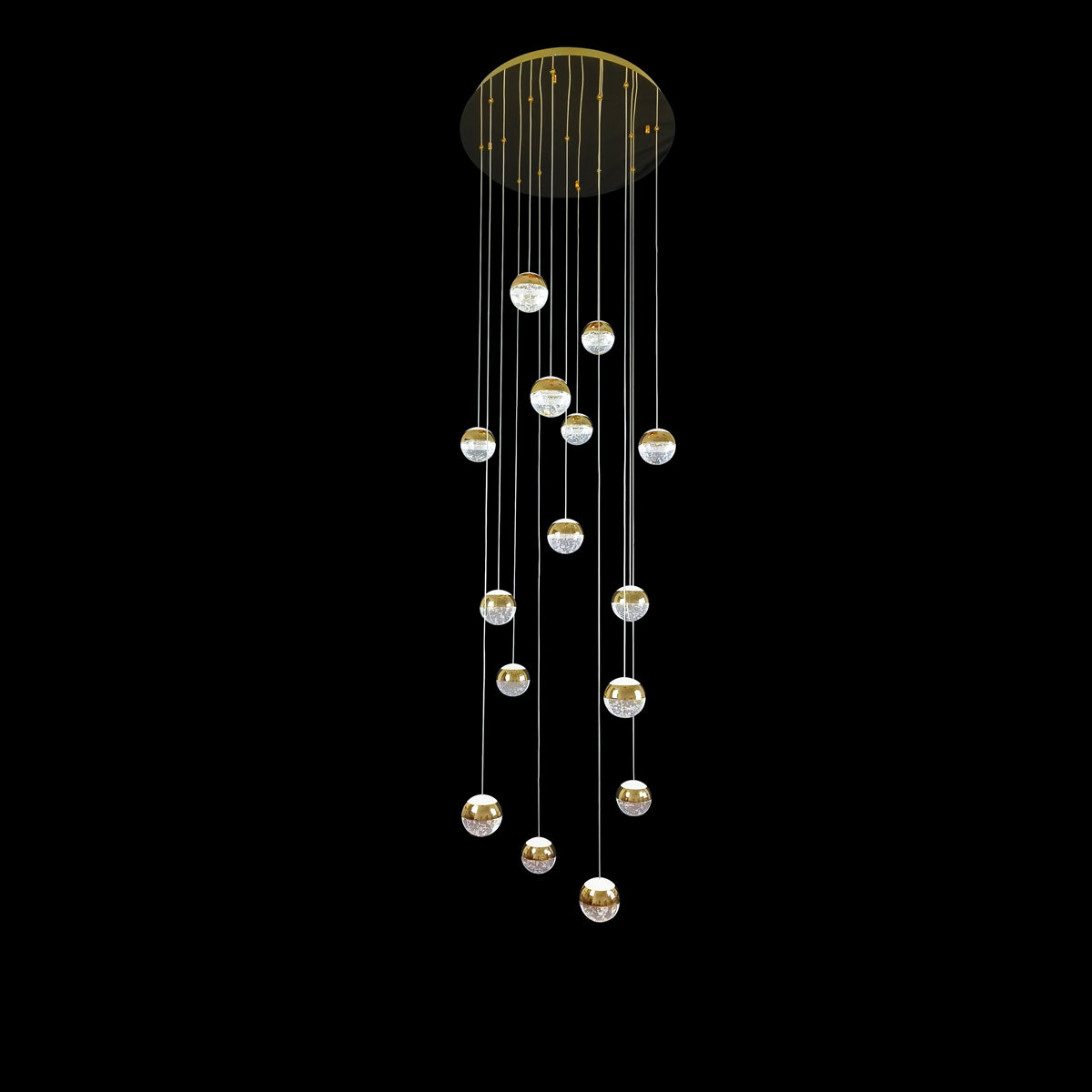 Messina 10 LED Cluster Ball Pendant Light