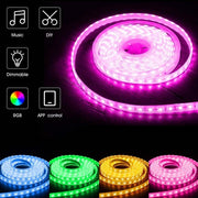 5m LED Smart Strip RGB Light Kit - Flexible Fitz