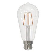 7.5W LED B22 Dimmable ST64 Pear Globe with Dual Colour