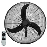 75cm Heavy Duty Oscillating DC Wall Fan with Remote