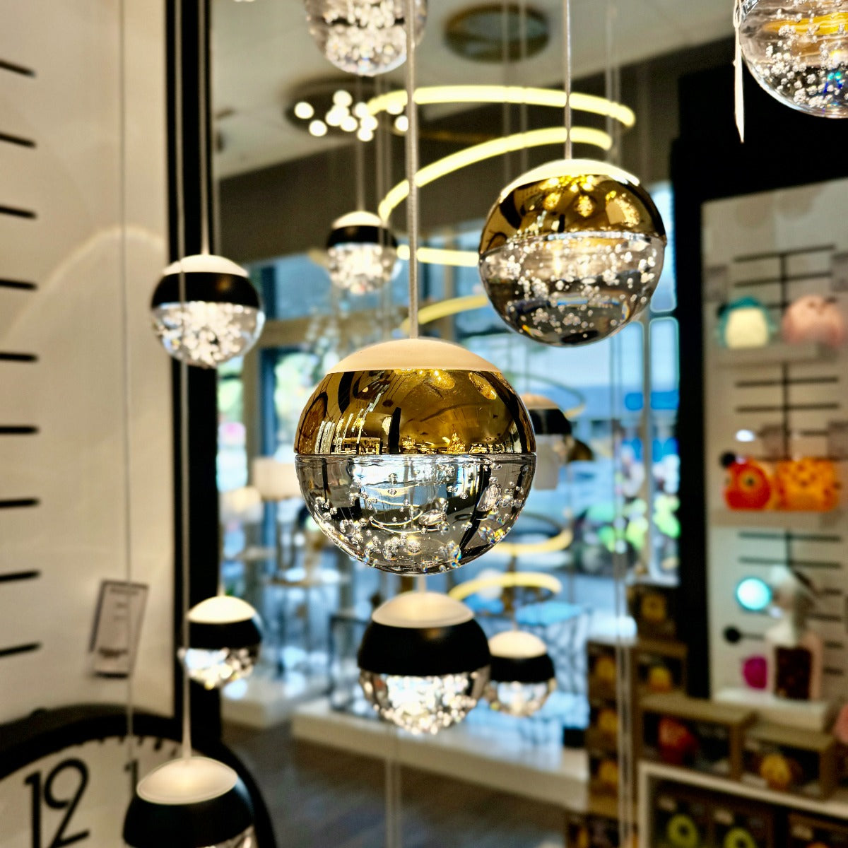 Messina 10 LED Cluster Ball Pendant Light