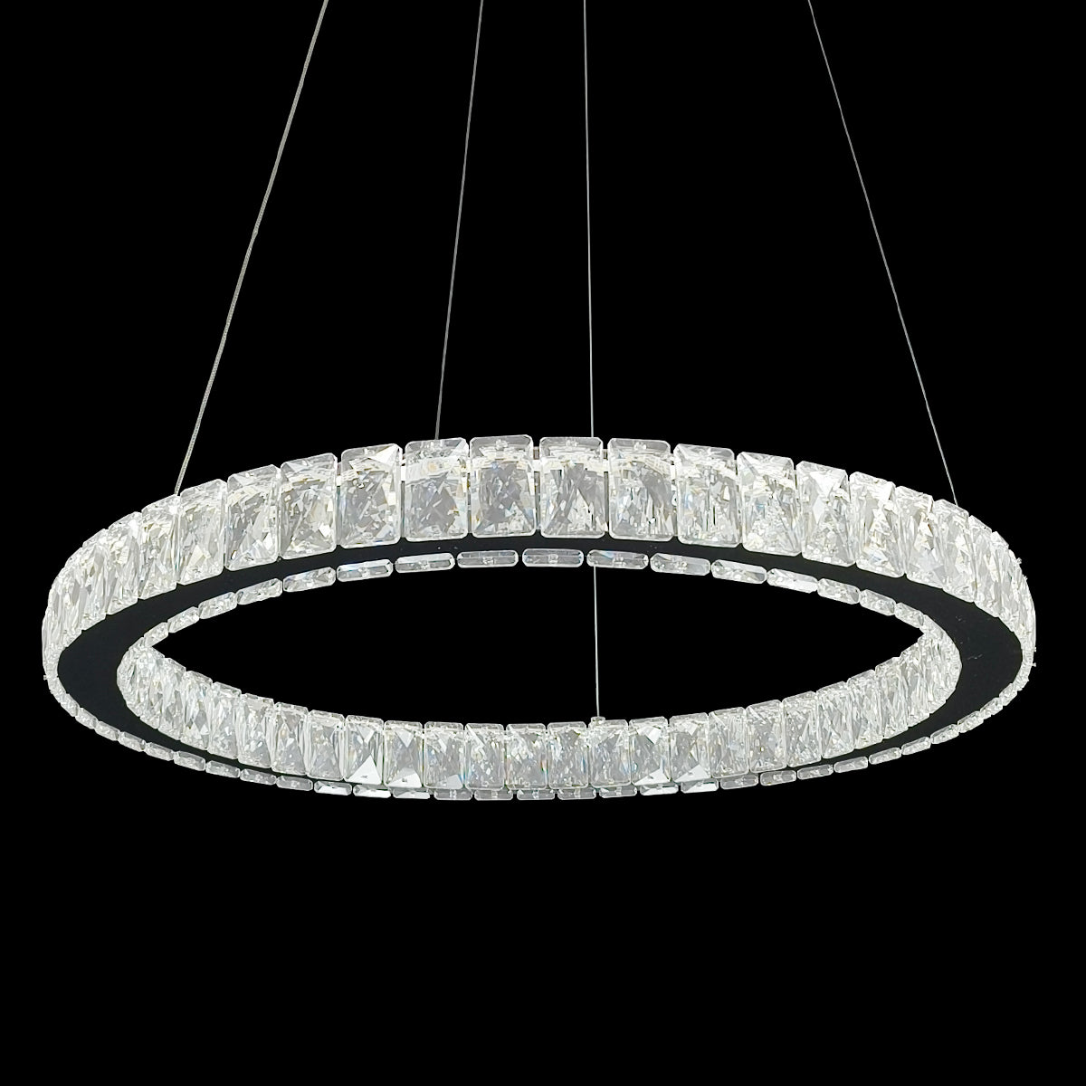Rozanno 1 Ring Pendant - Chrome - Tri-Colour -Chrome
