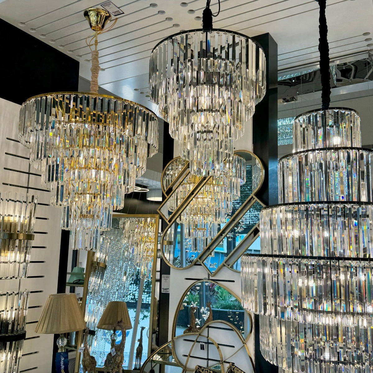 Marinello Crystal Chandelier with 10 Lights