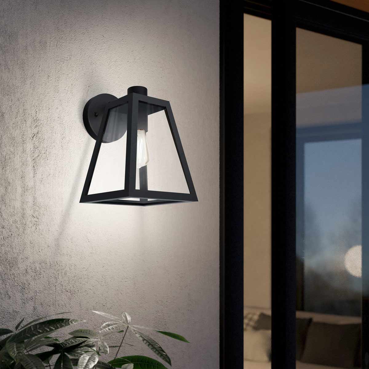 Mirandola Aluminium Outdoor Wall Light with E27 Lamp Base