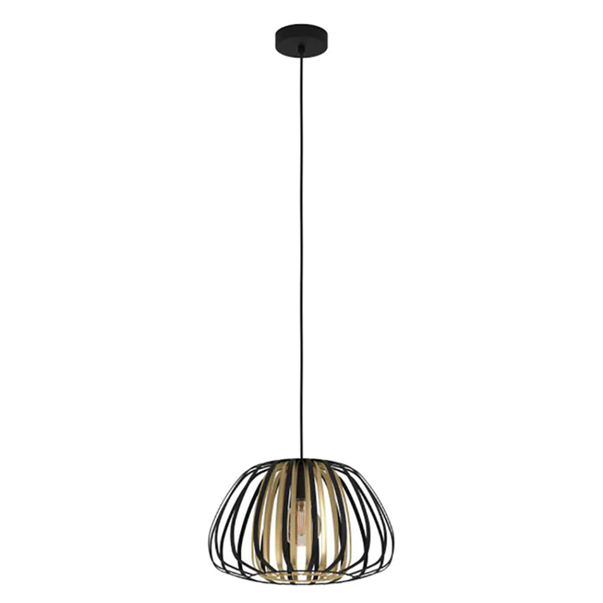 Encinitos Pendant Light - Black / Gold