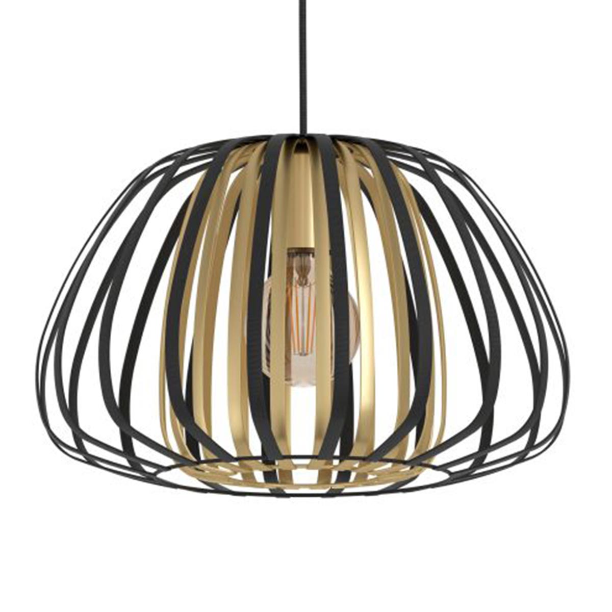 Encinitos Pendant Light - Black / Gold