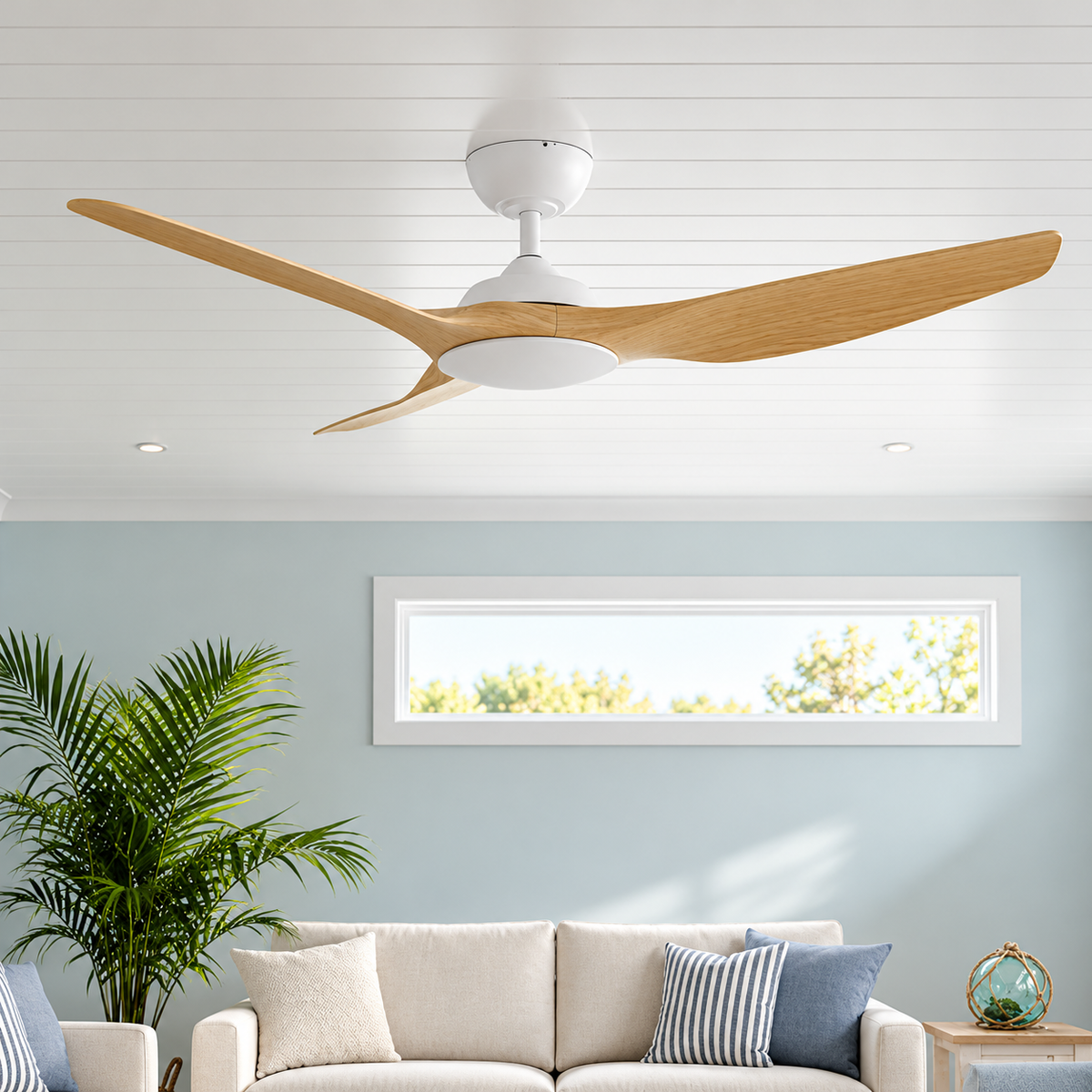 Capri II Smart DC Ceiling Fan with Remote