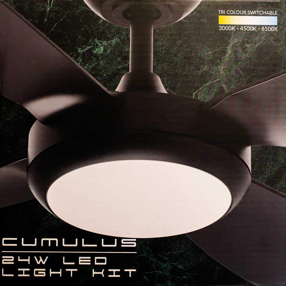 Cumulus 24W LED Light Kit for DC Ceiling Fan